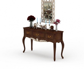 European Style Entrance Cabinet-ID:822360569