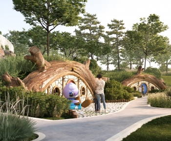 Modern Cartoon House-ID:171992061