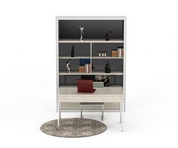 Modern Computer Desk And Chair-ID:709269054