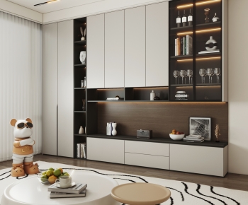 Modern Decorative Cabinet-ID:435048105