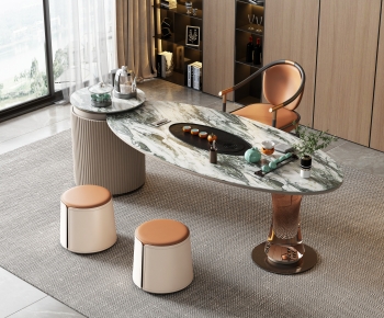 Modern Tea Tables And Chairs-ID:399519928