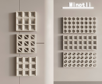 Modern Cement Brick Screen Partition-ID:501585019