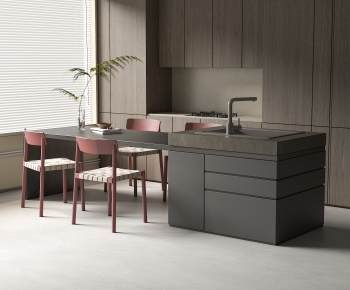 Modern Dining Table And Chairs-ID:776701933