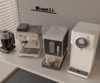 Modern Kitchen Electric Coffee Machine-ID:495599035