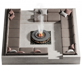 Modern Outdoor Sofa-ID:308907031