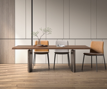 Modern Dining Table And Chairs-ID:177850786