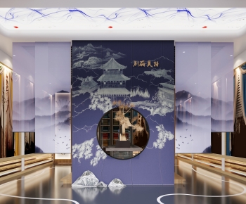 New Chinese Style Furniture Shop-ID:984230087