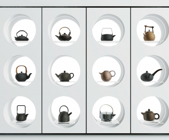 Modern Tea Set-ID:399822951