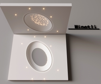 Modern Suspended Ceiling-ID:152884011