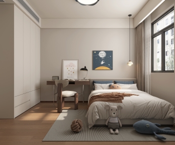 Modern Boy's Room And Son's Room-ID:304719925