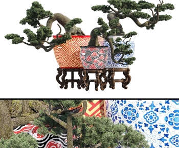 New Chinese Style Bonsai-ID:625729625