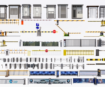 Modern Security Booth-ID:465603114