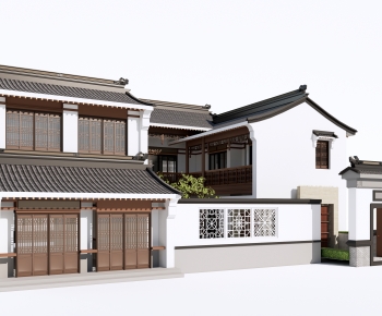 New Chinese Style Residential Building-ID:746069919