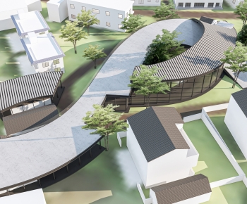 Modern Public Building-ID:936971906