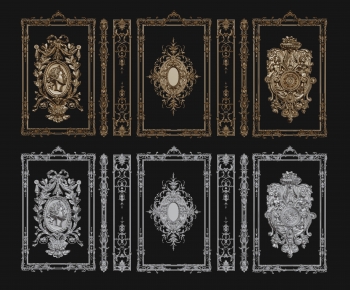 French Style Carving-ID:736876017