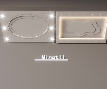 Modern Suspended Ceiling-ID:100770096