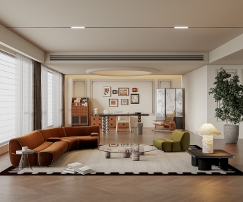 French Style A Living Room-ID:606636053