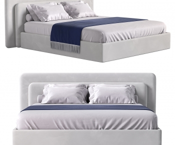 Modern Double Bed-ID:159690411