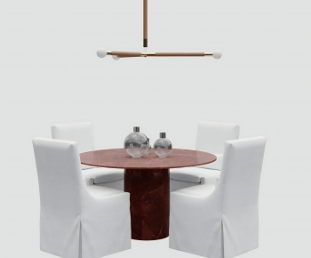 Modern Dining Table And Chairs-ID:992917062