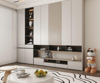 Modern Decorative Cabinet-ID:493892911