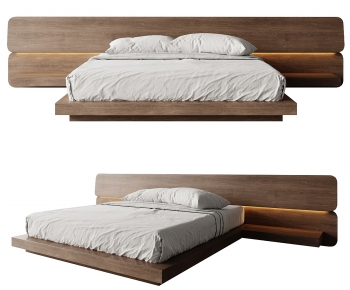 Modern Double Bed-ID:403666973