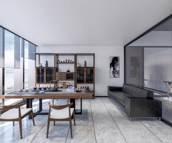 New Chinese Style Manager's Office-ID:133989106