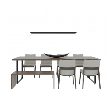 Modern Dining Table And Chairs-ID:362934114