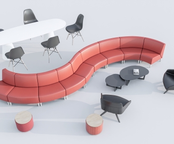 Modern Curved Sofa-ID:499130965