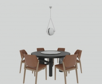 Modern Dining Table And Chairs-ID:629043104