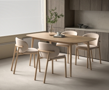 Modern Dining Table And Chairs-ID:914062024