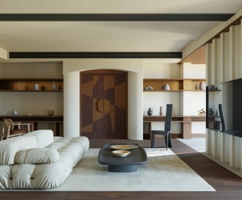 Modern A Living Room-ID:380733976