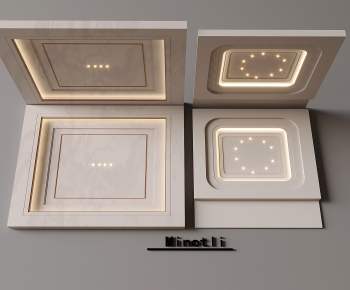 Modern Suspended Ceiling-ID:956980941