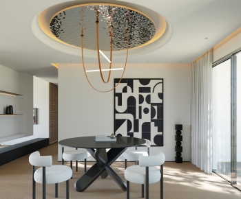 Modern Dining Room-ID:452610023