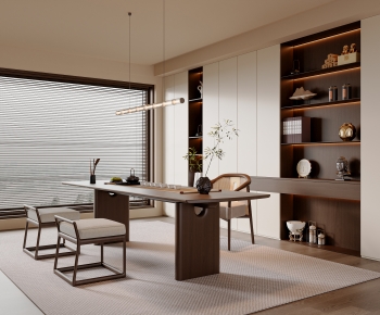 New Chinese Style Study Space-ID:490540982