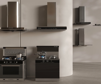 Modern Kitchen Electric Gas Range-ID:519299033