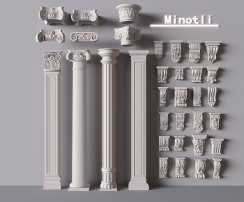 European Style Roman Pillar-ID:107923032