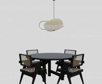 Modern Dining Table And Chairs-ID:810439697