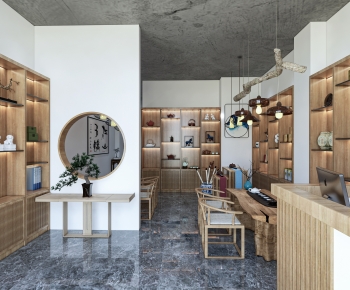 New Chinese Style Tea Shop-ID:669778116