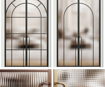 French Style Sliding Door-ID:146379539