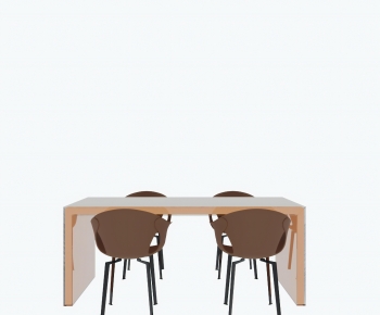 Modern Dining Table And Chairs-ID:154114011