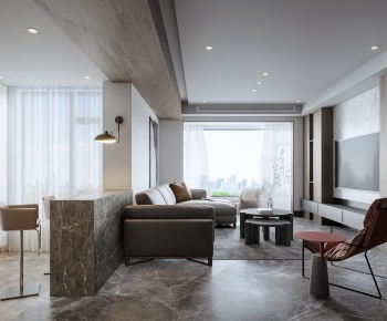 Modern A Living Room-ID:420100931