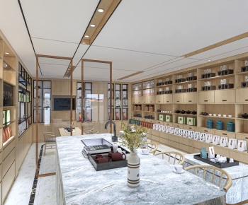 New Chinese Style Tea Shop-ID:674321895