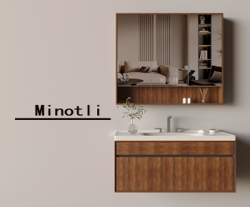Modern Bathroom Cabinet-ID:965441945