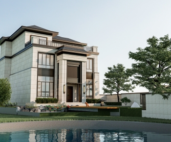 New Chinese Style Detached Villa-ID:165580037