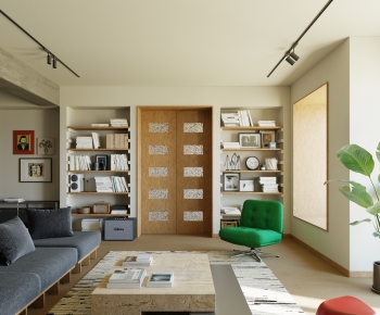 Modern A Living Room-ID:711702111