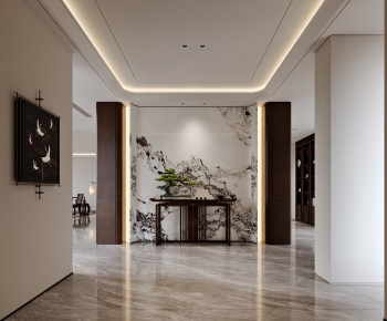 New Chinese Style Hallway-ID:452153922