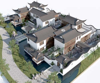 Chinese Style Residential Building-ID:926340106