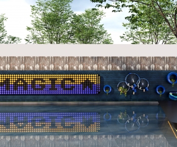 Modern Landscape Wall-ID:206305983