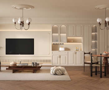 French Style A Living Room-ID:633948091