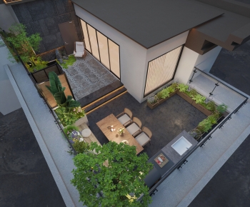 Modern Courtyard/landscape-ID:559393889